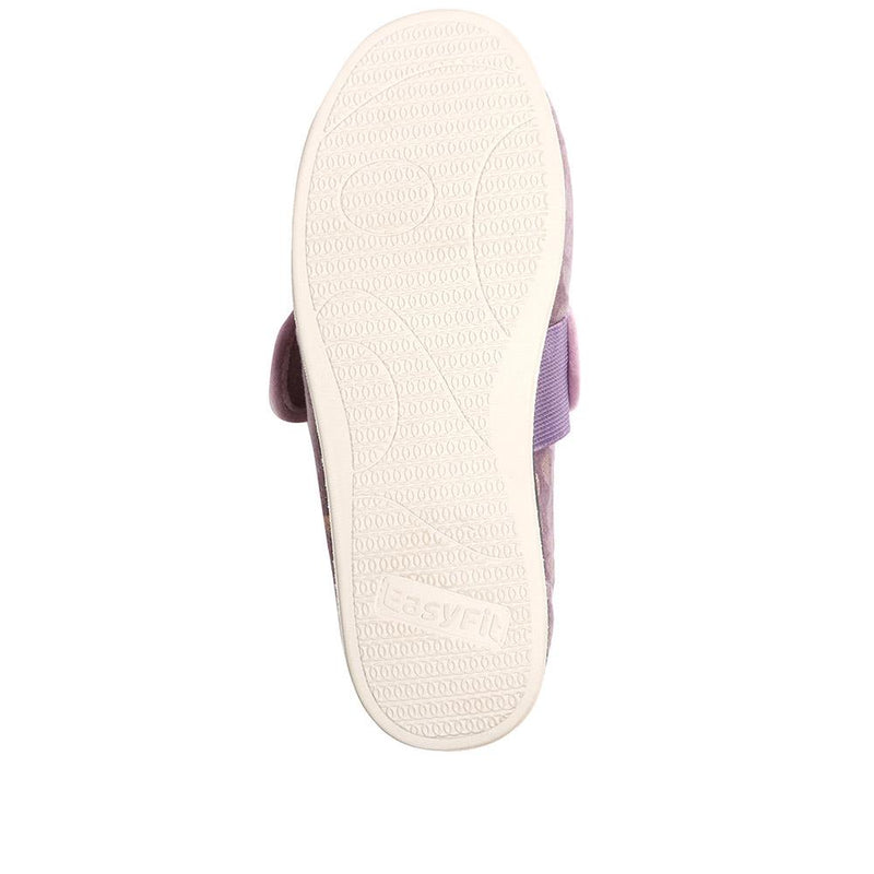 Extra Wide Fit Slippers - AMINA / 323 506
