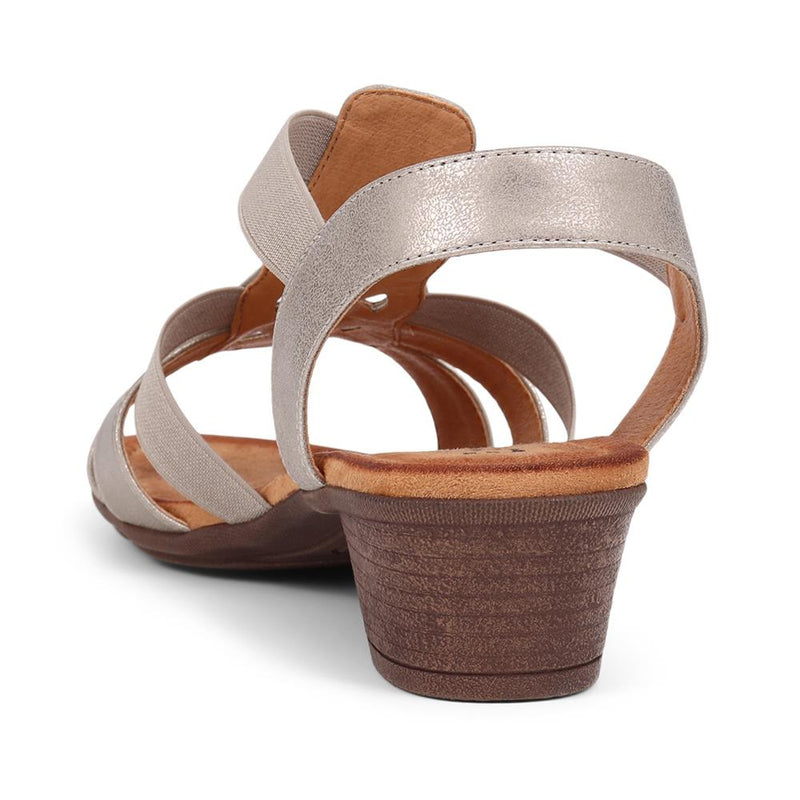 Slip-On Heeled Sandals  - SHANNON / 325 532
