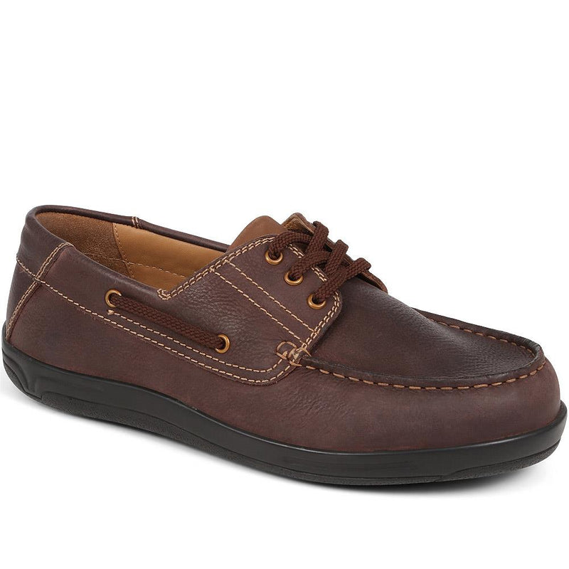 Maximus Extra Wide Leather Boat Shoes - MAXIMUS / 323 739